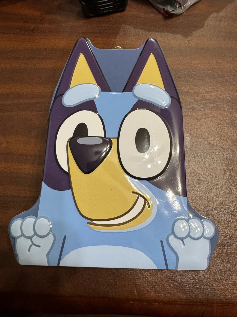 BLUEY Tin lunch box - Light Blue & Yellow